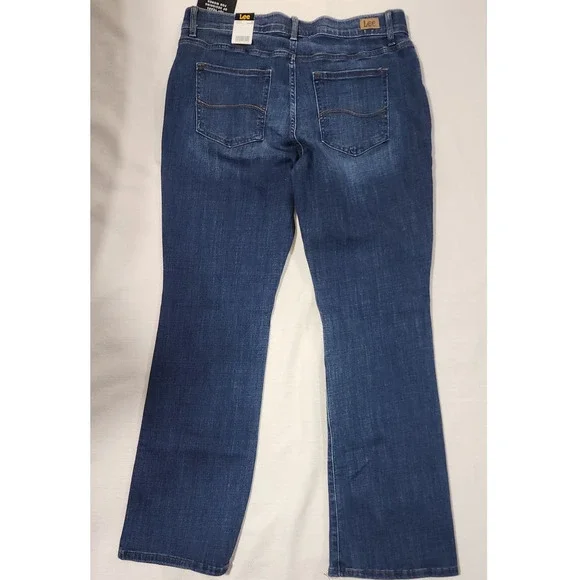 lee regular fit bootcut mid rise 16 medium W34x40L women's - Picture 3 of 11